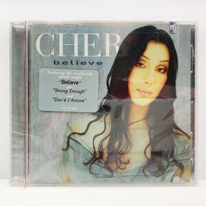 Cher Believe CD 1998 Dance Pop Hype Sticker Sealed
